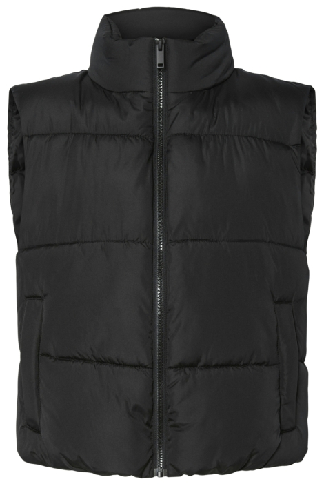 Pieces pcbee new short puffer vest noos bc